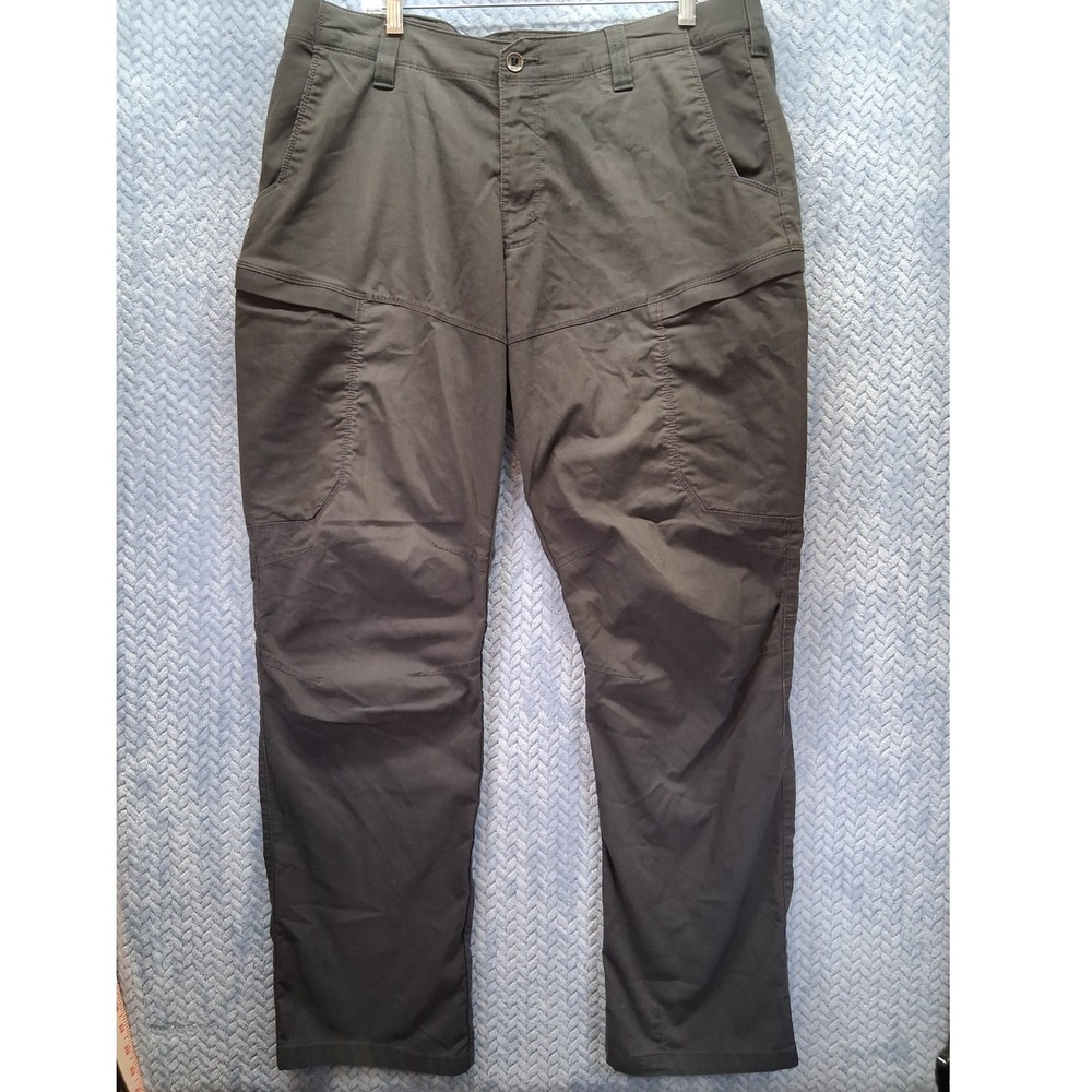 5.11 Tactical Mens Apex Charcoal Gray Cargo Work Pants 40x34 Rugged Outdoor